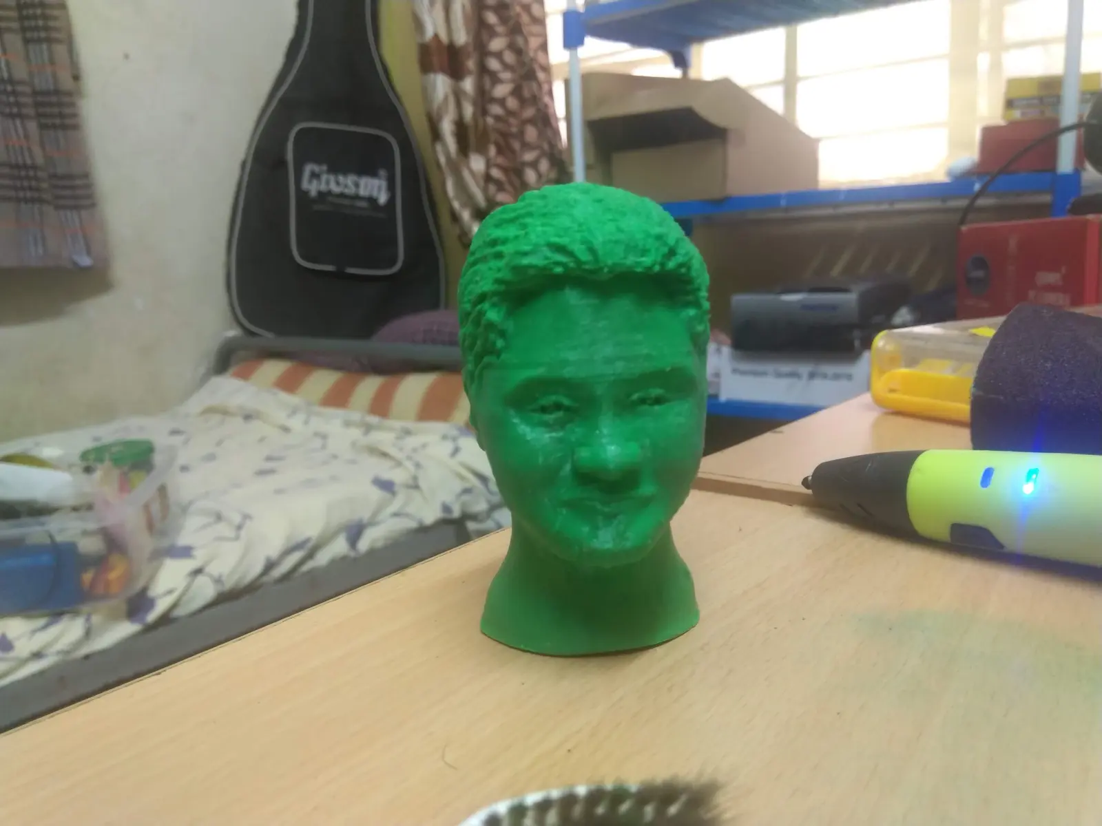 A self portrait, 3D printed.